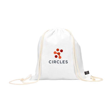 PromoColour GRS Recycled Cotton Backpack (150 g/m²)
