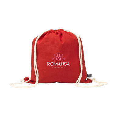 PromoColour GRS Recycled Cotton Backpack (150 g/m²)