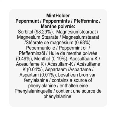 MintHolder pepermuntjes