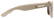 Malibu Eco Wheatstraw tarwestro zonnebril