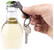 Opener GRS Recycled Aluminium sleutelhanger