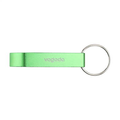 Opener GRS Recycled Aluminium sleutelhanger