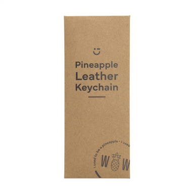 Vegan Pineapple Leather Keyring sleutelhanger