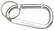 Carabiner GRS Recycled Alu karabijnhaak