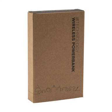 Bamboo 8000 Wireless Powerbank draadloze oplader