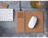 Cork Wireless Charging Mousepad muismat