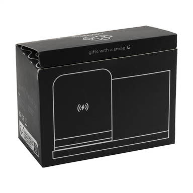 Bamboo Boss 15W draadloze oplader/penhouder