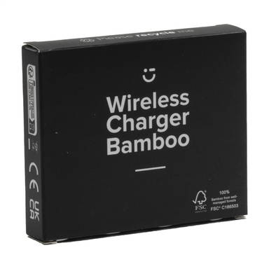 Bamboo Wireless Charger 15W draadloze oplader