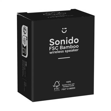Sonido 5W Bamboo Wireless Speaker draadloze speaker