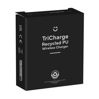 TriCharge RCS Recycled PU Wireless Charger oplader