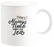 Basic white mug 350 ml - White