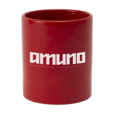 Basic mok color 350 ml - Rood/rood