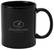 Basic mug color 350 ml - Black/black