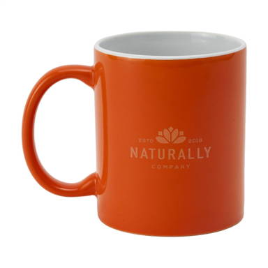 Basic mok color 350 ml - Oranje