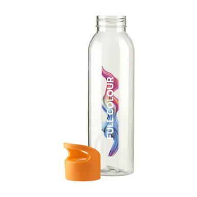 Borracccia Sirius Tritan da 650 ml - Trasparente/arancione