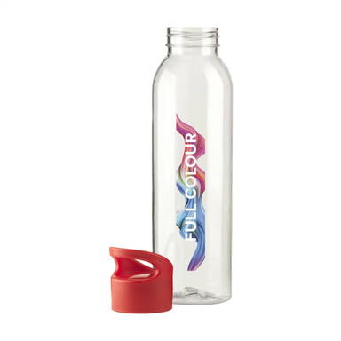Borracccia Sirius Tritan da 650 ml - Trasparente/rosso