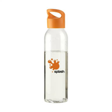 Borracccia Sirius Tritan da 650 ml - Trasparente/arancione