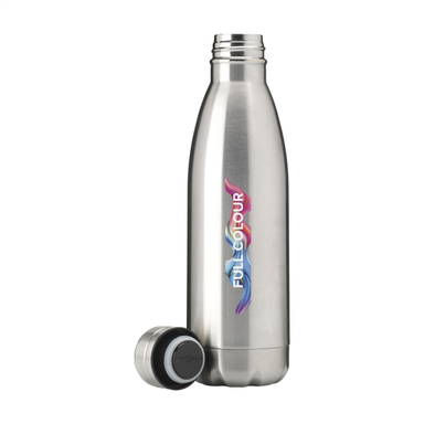 Dubbelwandige thermosfles 500 ml - Zilver