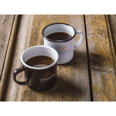 Retro Emaille Mok 350 ml