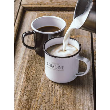 Retro Emaille Mok 350 ml