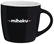 Ivana Tasse farbig 340 ml - Schwarz