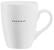 Zonia 310 ml white mug - White