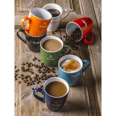Zonia mok wit 310 ml  - Wit