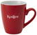 Zonia Tasse farbig 310 ml - Rot