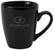 Zonia Tasse farbig 310 ml - Schwarz/schwarz