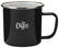 Retro Silver Emaille Mok 350 ml