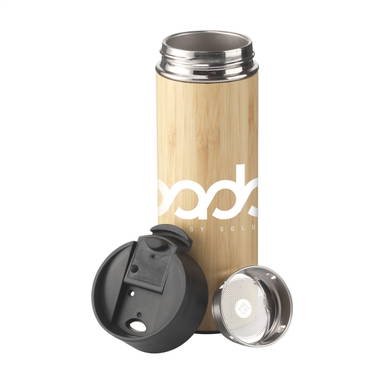 Sakura 360 ml bamboe thermosfles/thermosbeker