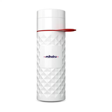 Join The Pipe Nairobi Ring Bottle White 500ml waterfles