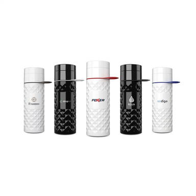 Join The Pipe Nairobi Ring Bottle White 500ml waterfles