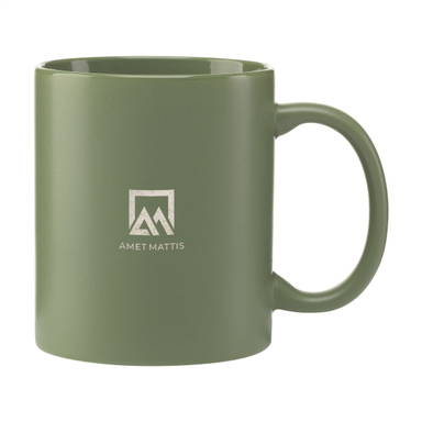 Basic mok matt 350 ml  - Groen