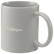 Basic matte mug 350 ml - Gray
