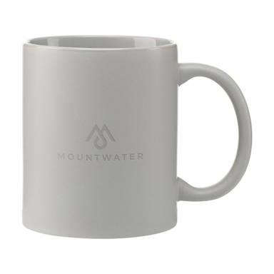 Basic mok matt 350 ml  - Grijs