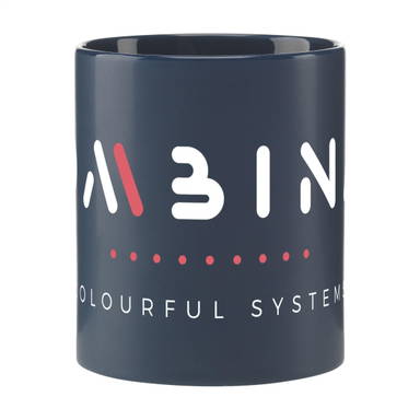 Basic mok matt 350 ml  - Navy