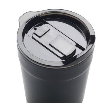 Kobe Bamboo RCS Recycled Steel 350 ml koffiebeker
