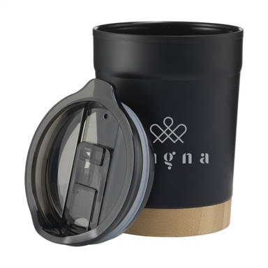 Kobe Bamboo RCS Recycled Steel 350 ml koffiebeker