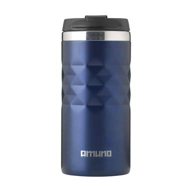 Geometric Mug RCS Recycled Steel 280 ml thermosbeker