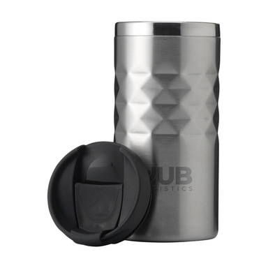 Geometric Mug RCS Recycled Steel 280 ml thermosbeker