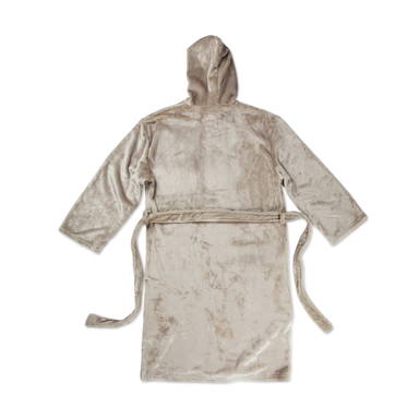 VINGA Louis luxe pluche RPET badjas maat L/XL