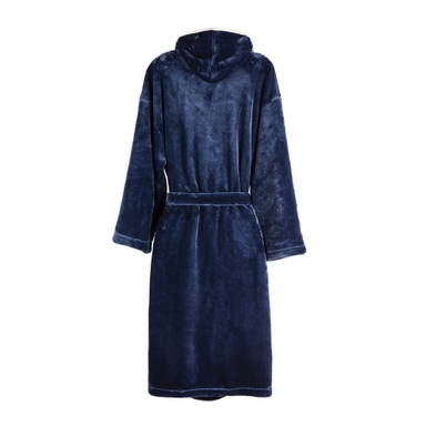VINGA Louis luxe pluche RPET badjas maat L/XL