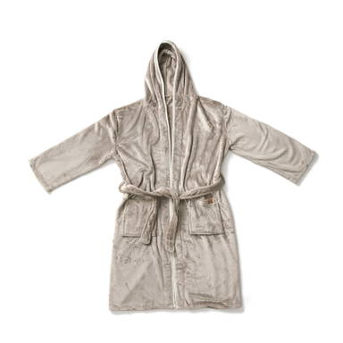 VINGA Louis luxe pluche RPET badjas maat L/XL