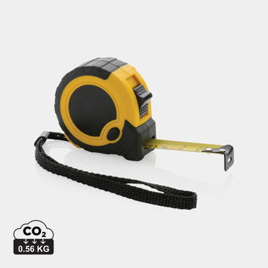 RCS gerecycled plastic 3M/16 mm rolmaat met stopknop