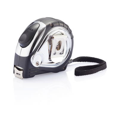 Chroom autostop rolmaat 5m