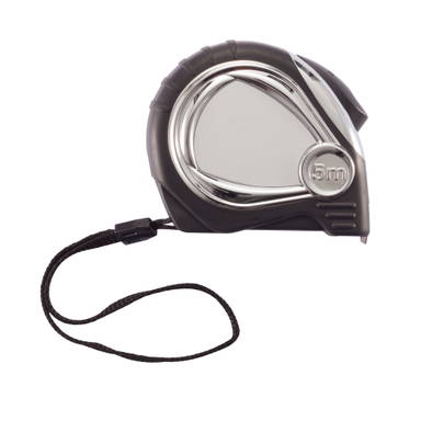 Chroom autostop rolmaat 5m