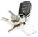 RCS sleutelhanger van gerecycled zinc alloy