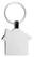 RCS sleutelhanger van gerecycled zinc alloy