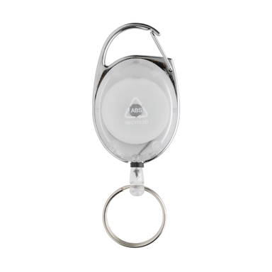 Roller clip sleutelhanger gemaakt van RCS gerecycled plastic